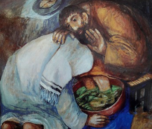 Washing of the Feet by Father Sieger Köder