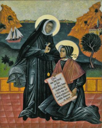 Saint Madeleine Sophie Barat and Saint Rose Philippine Duchesne