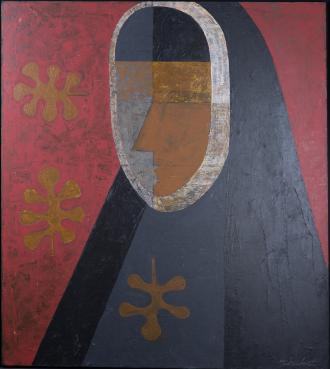 Saint Rose Philippine Duchesne, by William J. Schickel, acrylic on canvas, 1974