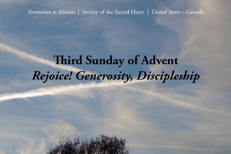Reflection for Third Sunday of Advent