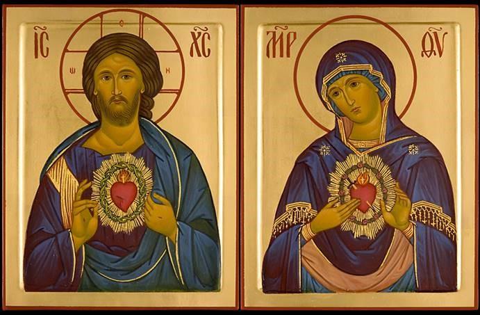 The Sacred Heart and the Immaculate Heart of Mary