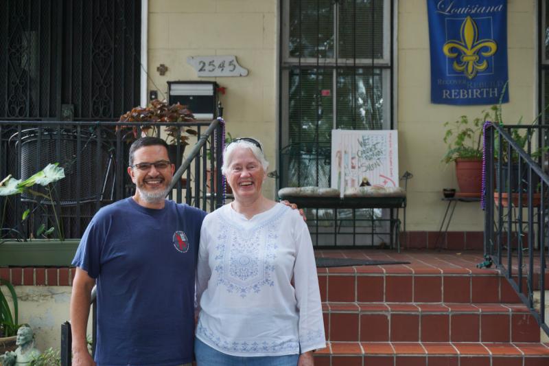 Sergio Vasquez (Left) and Bonnie Kearney, RSCJ (Right)