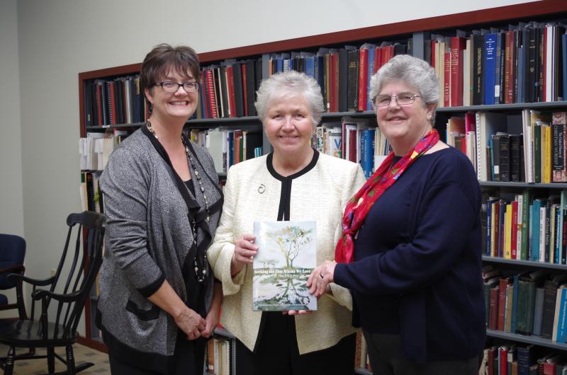 Barb Dawson, RSCJ with Editors Kathleen HughBarb Dawson, RSCJ, (right) with Editors Kathleen Hughes, RSCJ, (center) and Therese Meyerhoffes, RSCJ and Therese Meyerhoff
