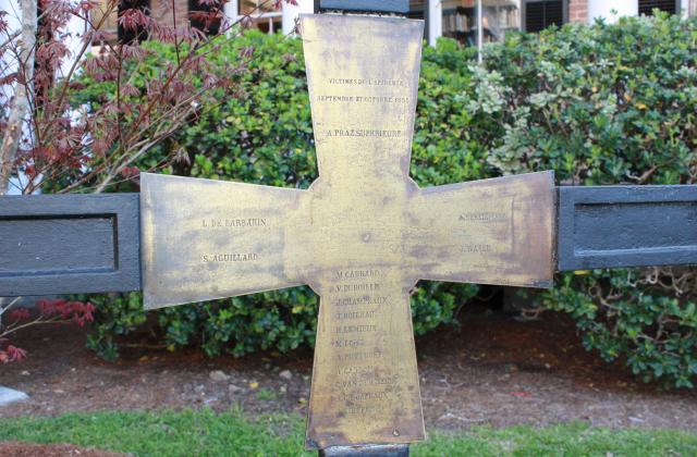 Epidemics since Philippine’s time: Cross in the garden at the Academy