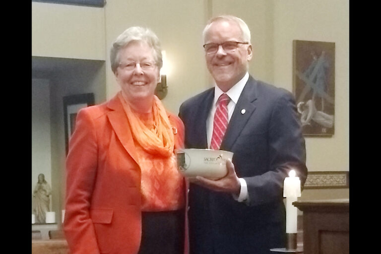 Sheila Hammond, RSCJ, Named First Recipient of the Sr. Carol A. Haggarty, RSCJ, ASH’59 Leadership Award