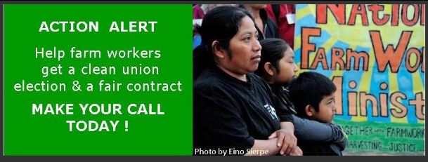 Action Alert for Farm Workers