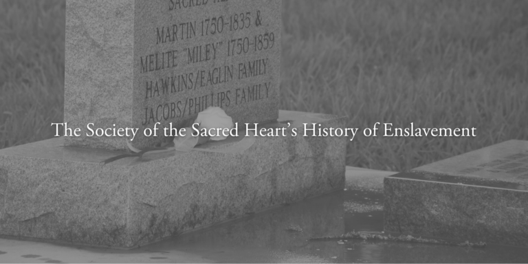 A letter from the Provincial Team regarding new research on the Society’s history of enslavement