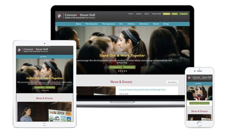 Convent and Stuart Hall’s New Website