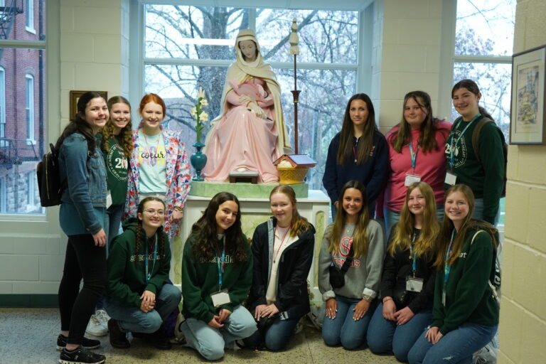 Students visit Sacred Heart sites in St. Louis and St. Charles