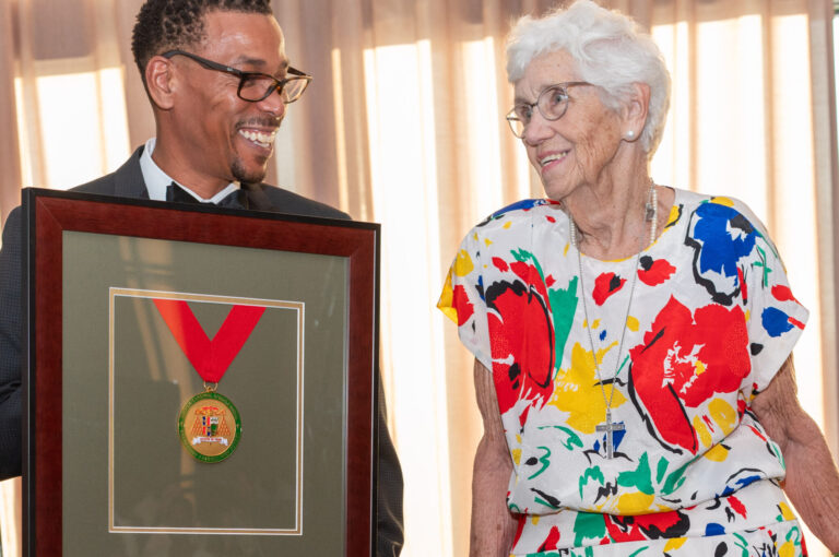 D.C. High School honors Helen McCulloch, RSCJ, for 34 years of service