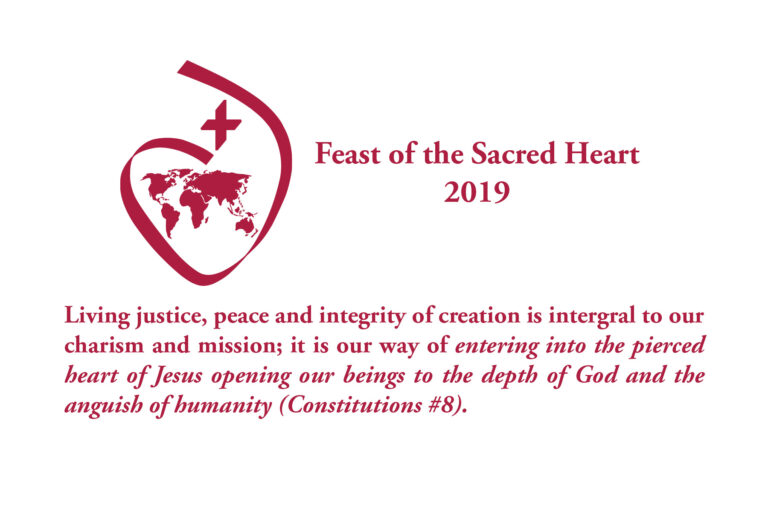 From the Superior General Barbara Dawson, RSCJ