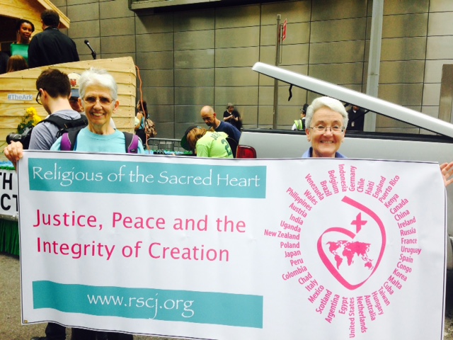 RSCJ Participate in People’s Climate Marches