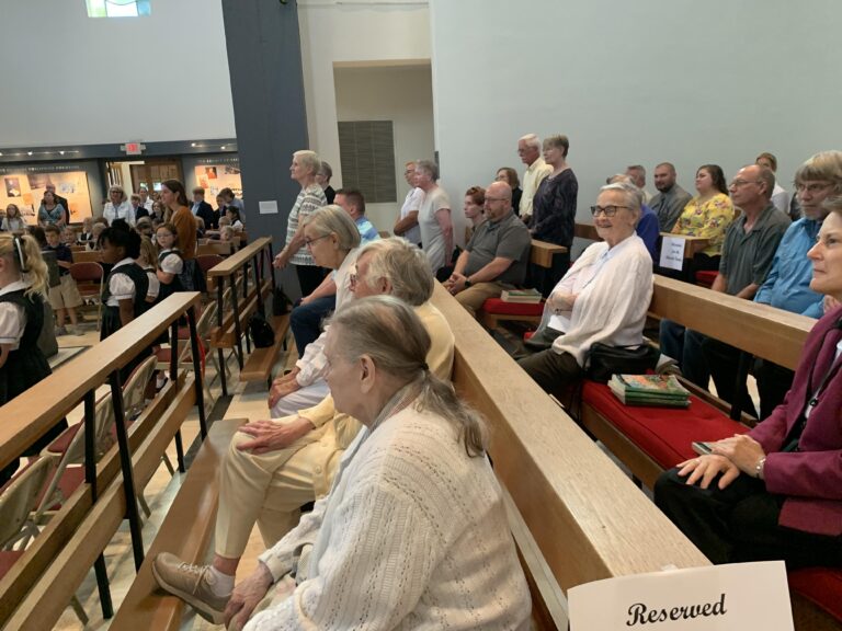 Family and friends gathered in St. Charles to celebrate the life of the late Mary Loretta Busch, RSCJ