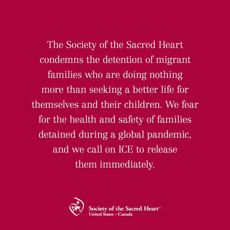 Catholic leaders call to free the families and end family detention