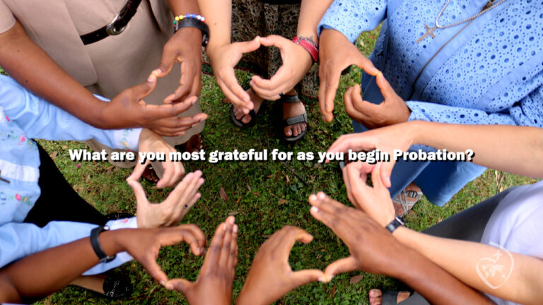 2023-2024 RSCJ Probanists share their gratitude