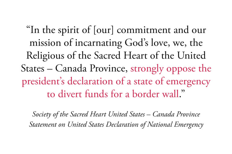 Statement on United States Declaration of National Emergency
