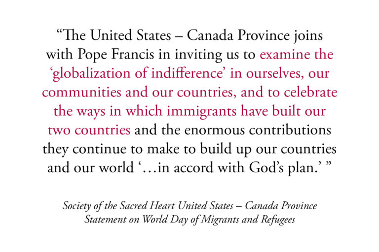 Statement on World Day of Migrants and Refugees