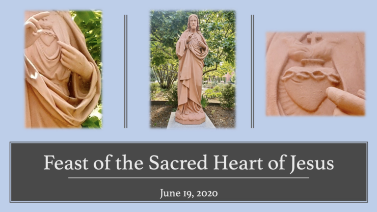 Monday reflection: Feast of the Sacred Heart prayer video