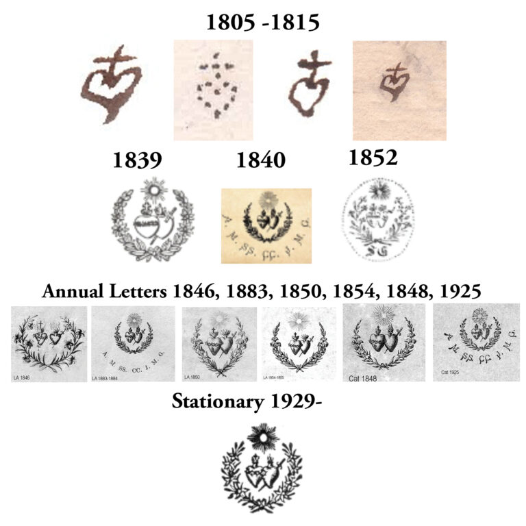 From the Archives: The seal and logo of the Society of the Sacred Heart