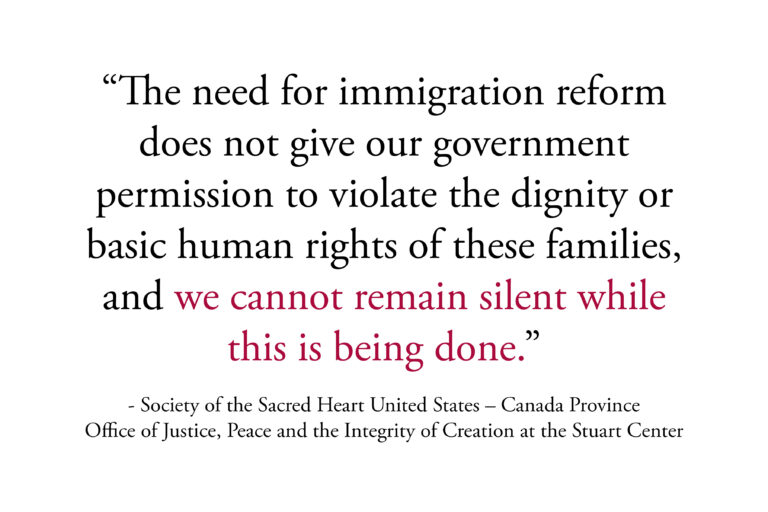 Statement regarding the separation of families at the Mexico/U.S. border