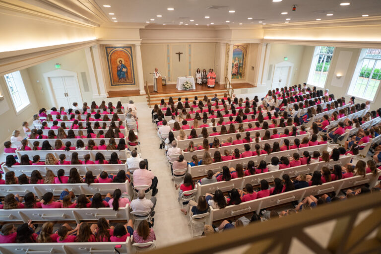 Carrollton School of the Sacred Heart unveils and dedicates new Mater Admirabilis Chapel and Spirituality Center