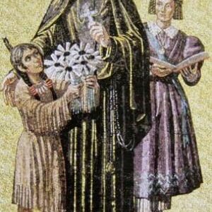 St. Philippine Mosaic Card