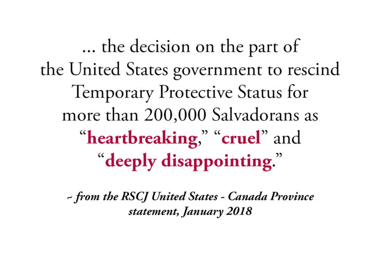 Rescinding TPS for Salvadorans ‘heartbreaking’